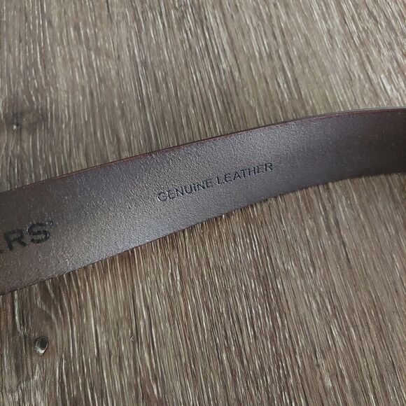 Dockers Brown Leather Belt Size 40 - Picture 4 of 6